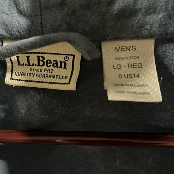 Men's Large L.L. Bean Robe - Picture 3 of 5